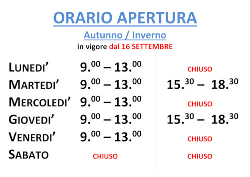 orario